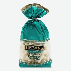 Пельмени Цезарь Гордость Сибири с мясом 800 г