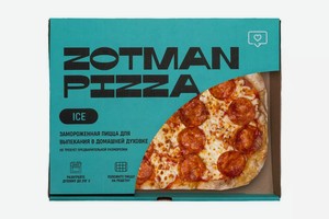 Пицца замороженная Zotman Pizza Ice Пепперони 400 г