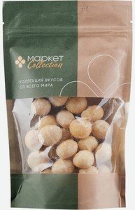 Орех Макадамия очищенный сушеный Market Collection, 120г