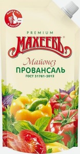 Майонез Махеевъ Провансаль 50.5% 190г