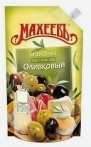 Майонез Махеевъ Оливковый 50,5% 350 мл