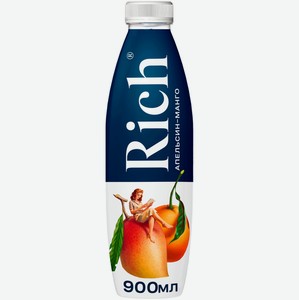 Нектар Rich Апельсин и манго с мякотью 900 мл