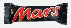 Батончик шоколадный Mars с карамелью и нугой 50г