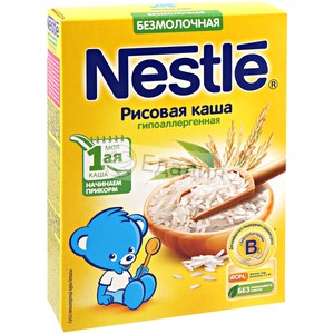 Nestle каша молочная рисовая с морковью и абрикосом